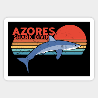 Mako Shark Azores Shark Diving Sticker